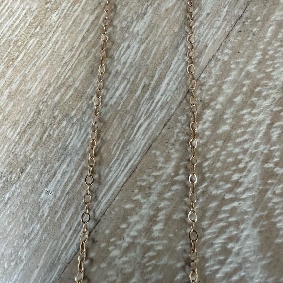 Unique statement necklace with blue beading - Picture 4 of 5